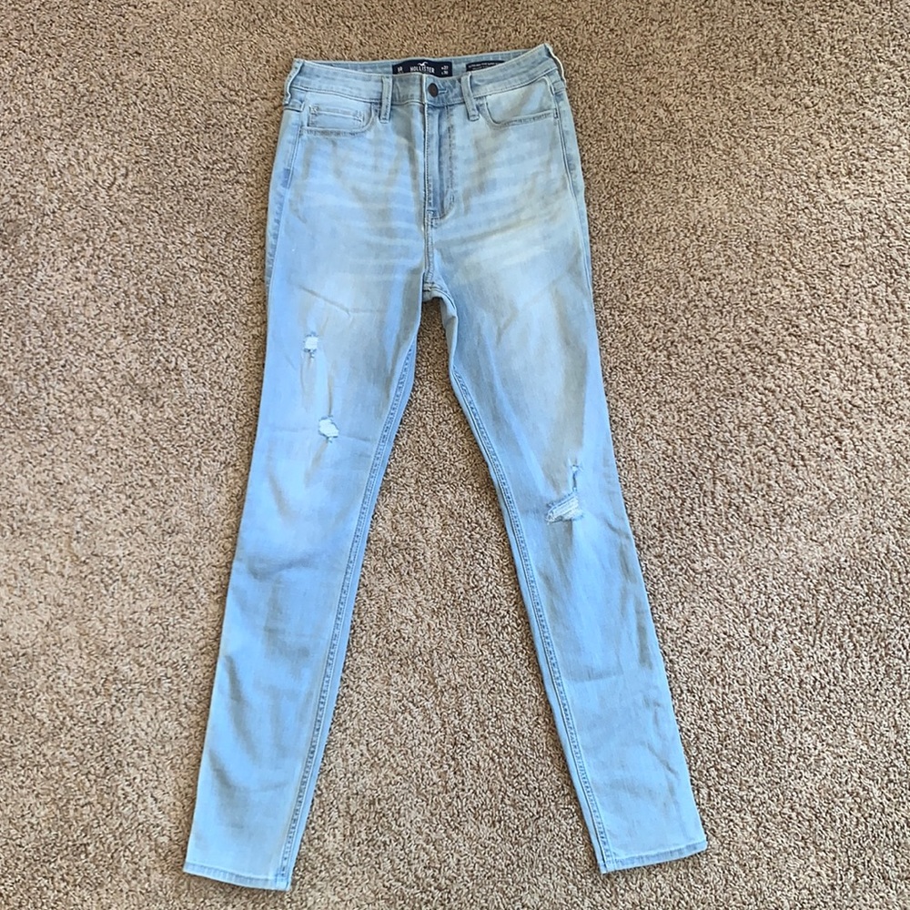 hollister ultra high-rise super skinny jeans